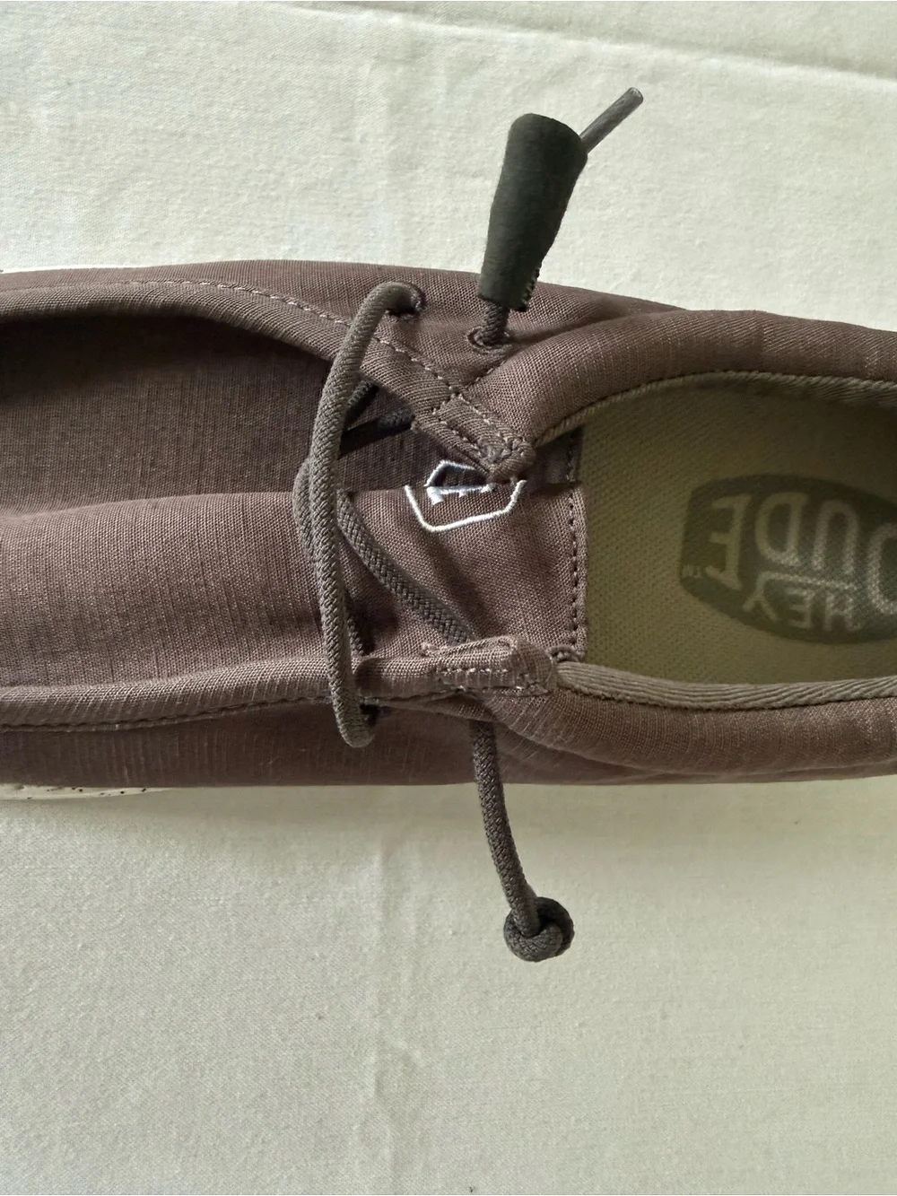 NEW Hey Dude Men's 12 Wally Slub Canvas Slip-On Loafers low top Sneakers Shoes